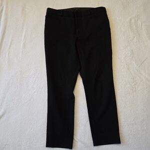 Womens Banana Republic Sloan Black Pants Size 12